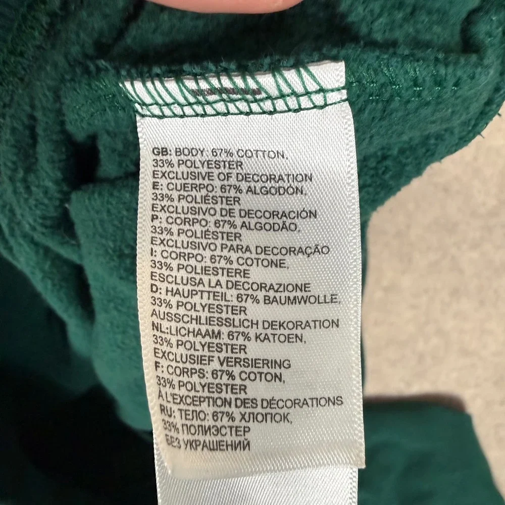 The North Face Hoodie Medium Dogwood Canyon Challenge Green Fierce A3X9J 0282